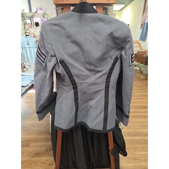 Military Academy West Point Men's Cadet Gray Wool Uniform Jacket Coat 37 20 1/2 - Picture 9 of 11